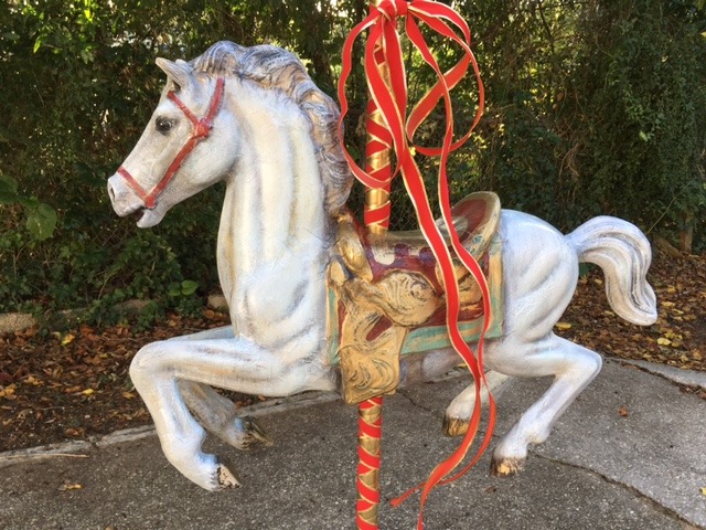 Art Carousel Horse By Rafi Perez