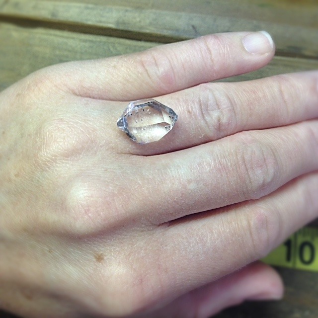 Solid Gold Engagement Ring By Klee Angelie