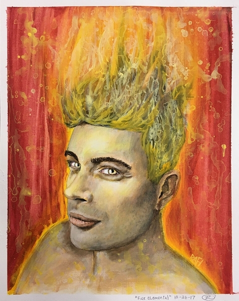 Rafi art portrait
