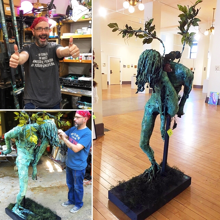 Nature Of Being Sculpture By Rafi Perez