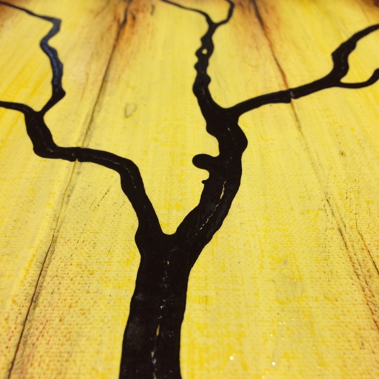 Four Seasons Of Change Tree Paintings On Reclaimed Wood Large 4 Piece By Artist Rafi Perez - Image 24
