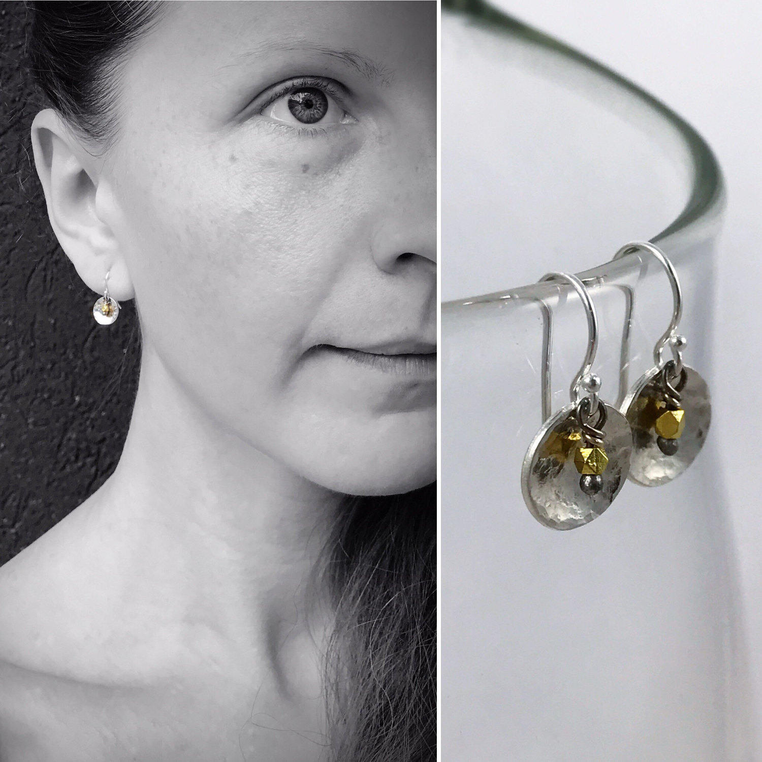 Mini Gong Earrings