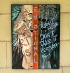 Don't Take It Personal Original Painting By Artist Rafi Perez On Canvas 18x24