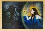Untouchable Original Painting By Artist Rafi Perez Mixed Medium On Canvas 24x36