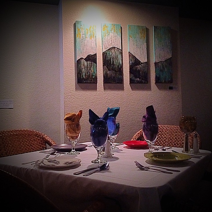 Source Of Happiness Textured Original Painting By Artist Rafi Perez Mixed Medium On Canvas 32x24 - Image 11