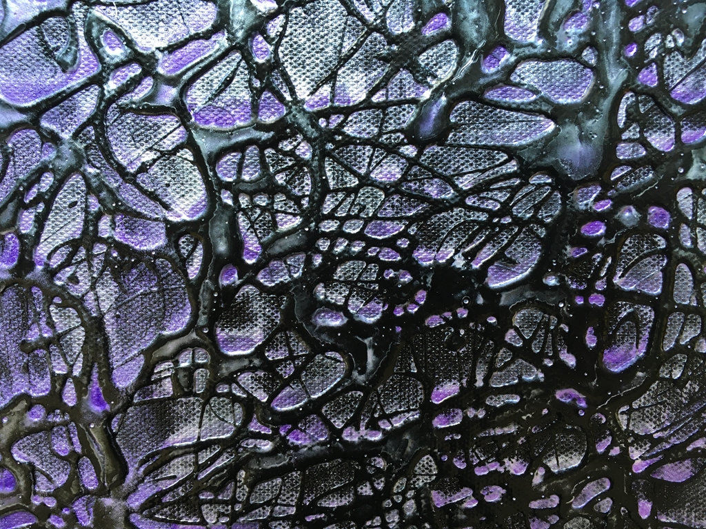 Chaos In Harmony Triptych Original Painting By Artist Rafi Perez Mixed Medium On Canvas 30x20 - Image 4
