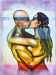 Beyond Physical Original Painting By Artist Rafi Perez Mixed Medium On Canvas 18x24