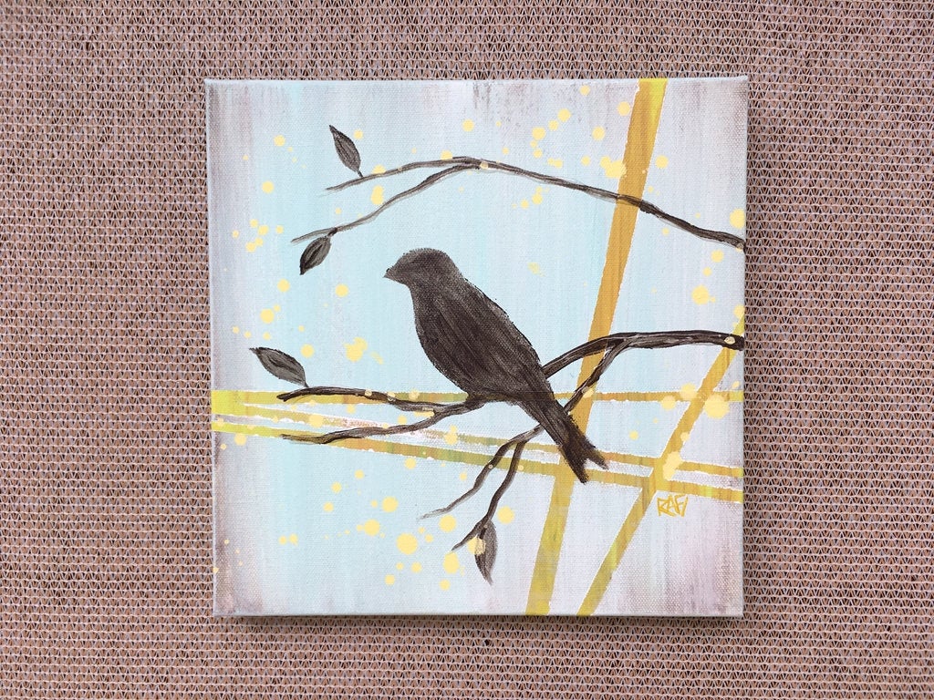 Birds Of The Season Wall Art Series By Artist Rafi Perez Original Art On Gallery Wrapped Canvas - Image 7