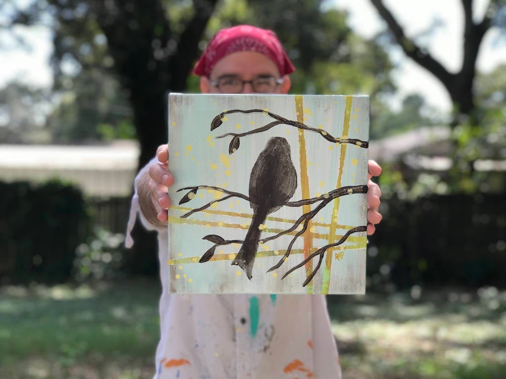 Birds Of The Season Wall Art Series By Artist Rafi Perez Original Art On Gallery Wrapped Canvas