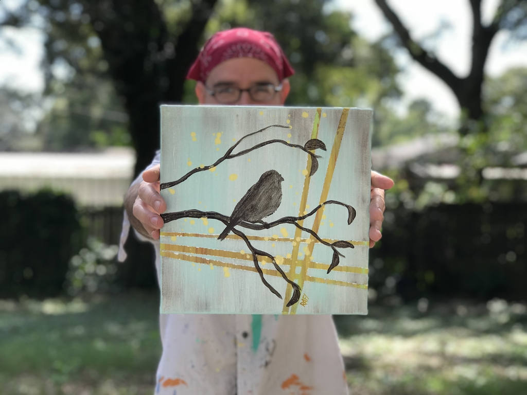 Birds Of The Season Wall Art Series By Artist Rafi Perez Original Art On Gallery Wrapped Canvas