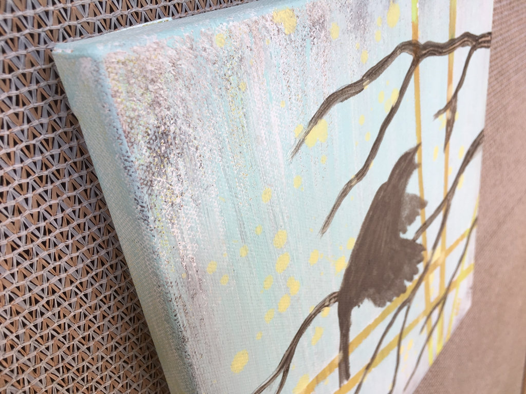 Birds Of The Season Wall Art Series By Artist Rafi Perez Original Art On Gallery Wrapped Canvas - Image 6