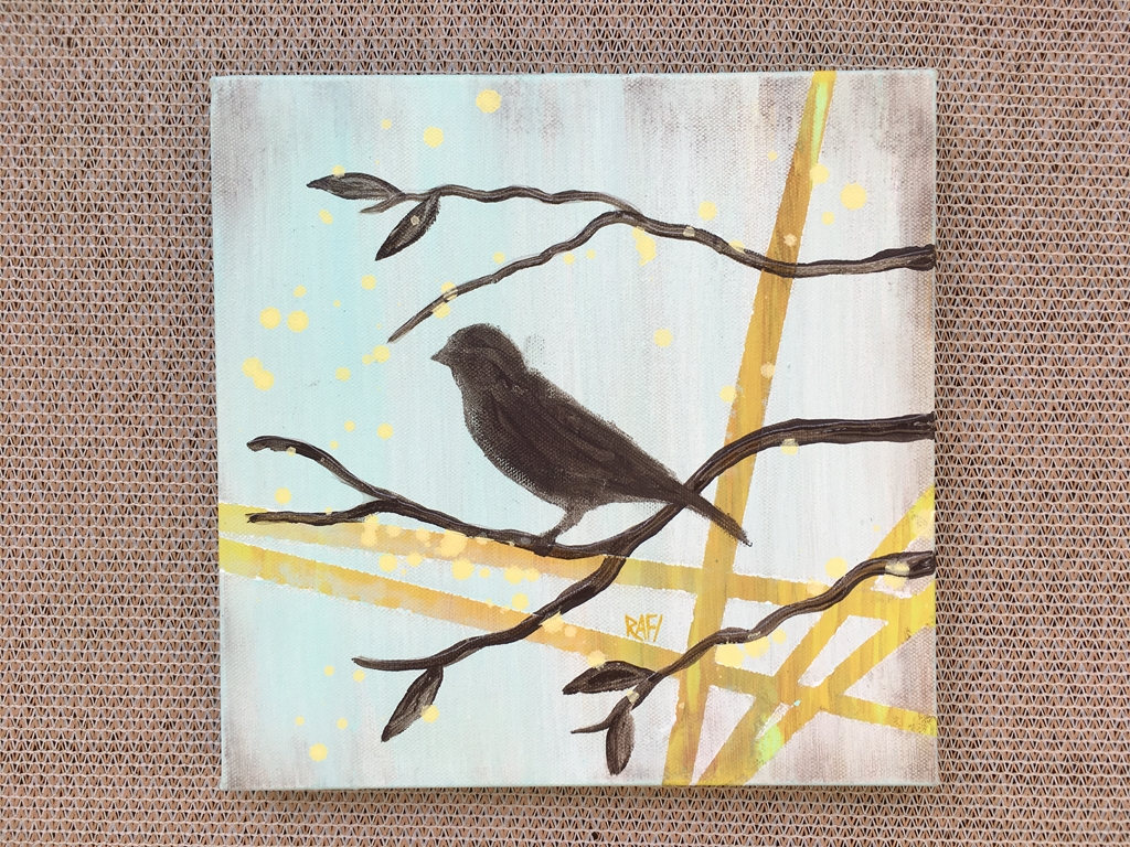 Birds Of The Season Wall Art Series By Artist Rafi Perez Original Art On Gallery Wrapped Canvas