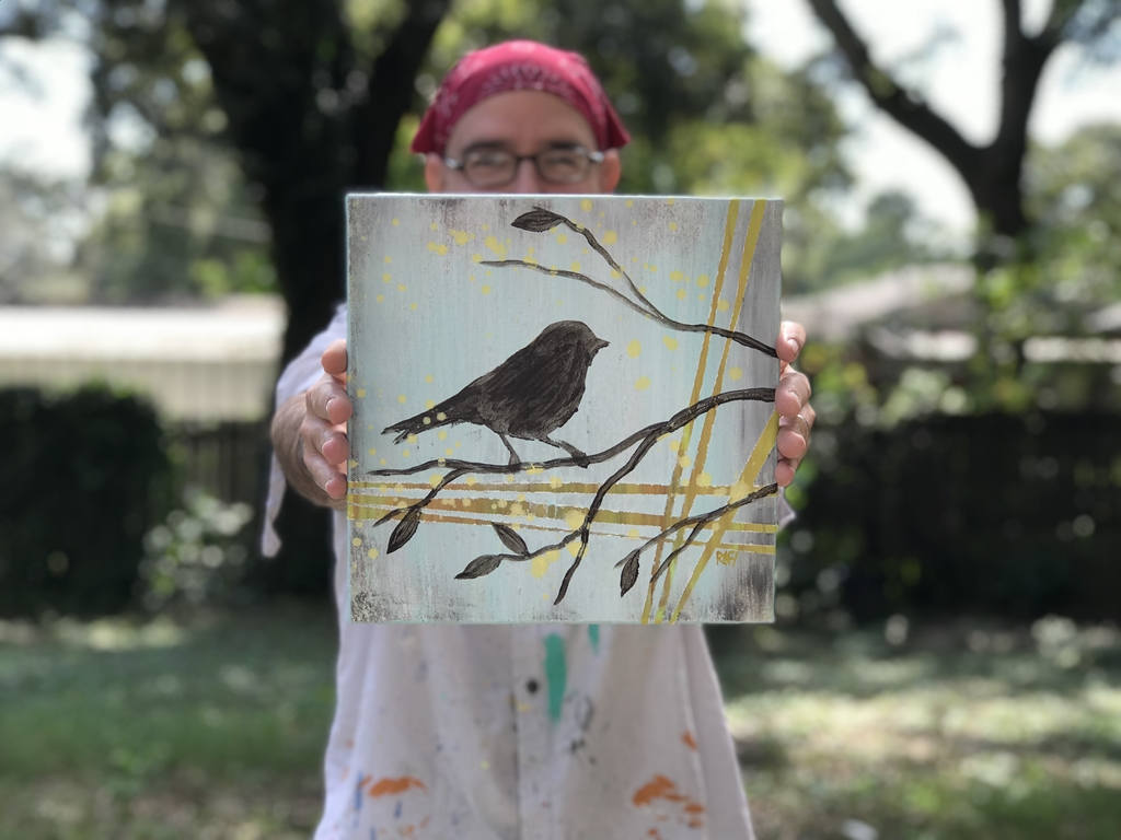 Birds Of The Season Wall Art Series By Artist Rafi Perez Original Art On Gallery Wrapped Canvas
