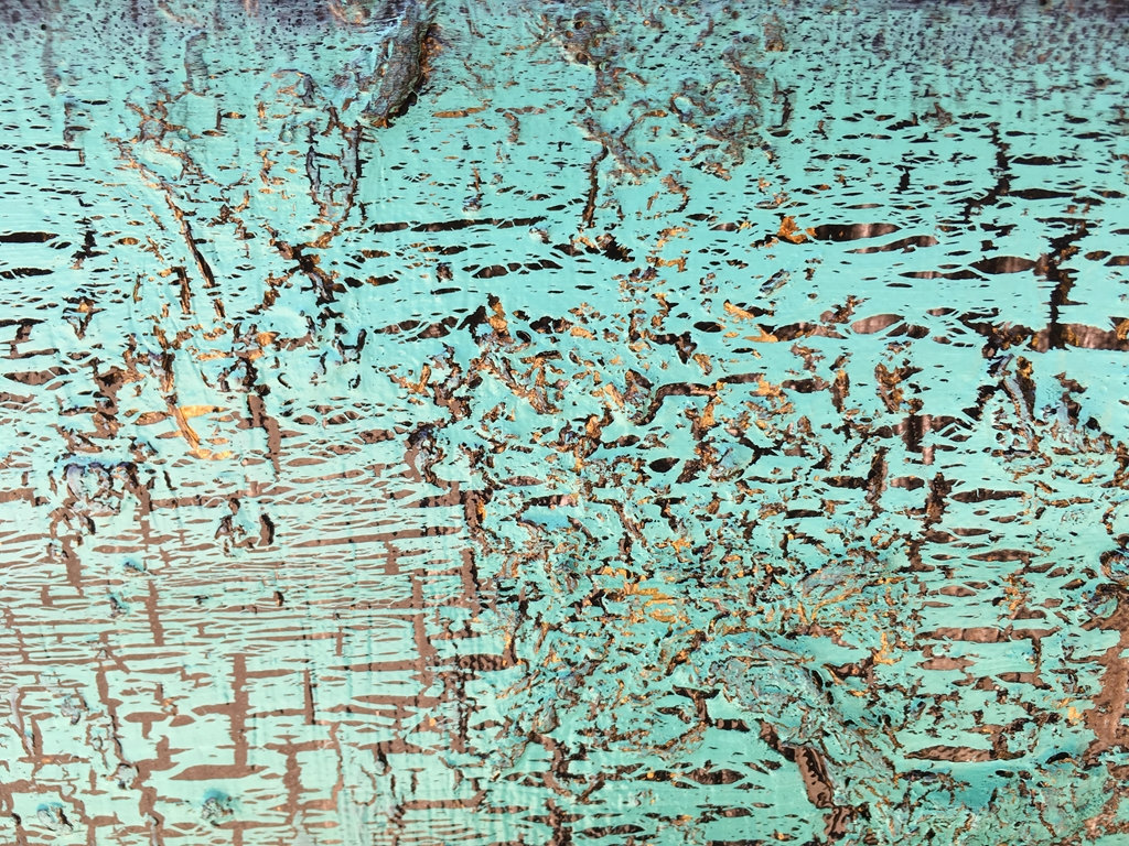 Desert Gold On The Horizon Original Painting By Artist Rafi Perez Mixed Medium on Canvas 24X30 - Image 2