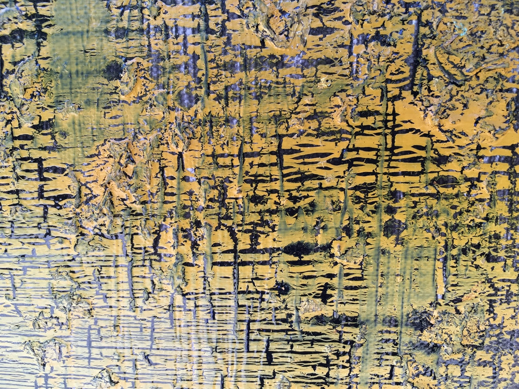 Desert Gold On The Horizon Original Painting By Artist Rafi Perez Mixed Medium on Canvas 24X30 - Image 3