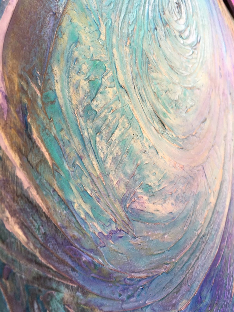 Drop Of Destiny Original Painting By Artist Rafi Perez Mixed Medium On Canvas 24x36 - Image 4
