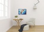 Flight Of The Hummingbird original painting by artist Rafi Perez Mixed Medium on Canvas 18X24