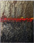 Golden Sunset No. 1 Original Painting By Artist Rafi Perez Mixed Medium on Canvas 11X14