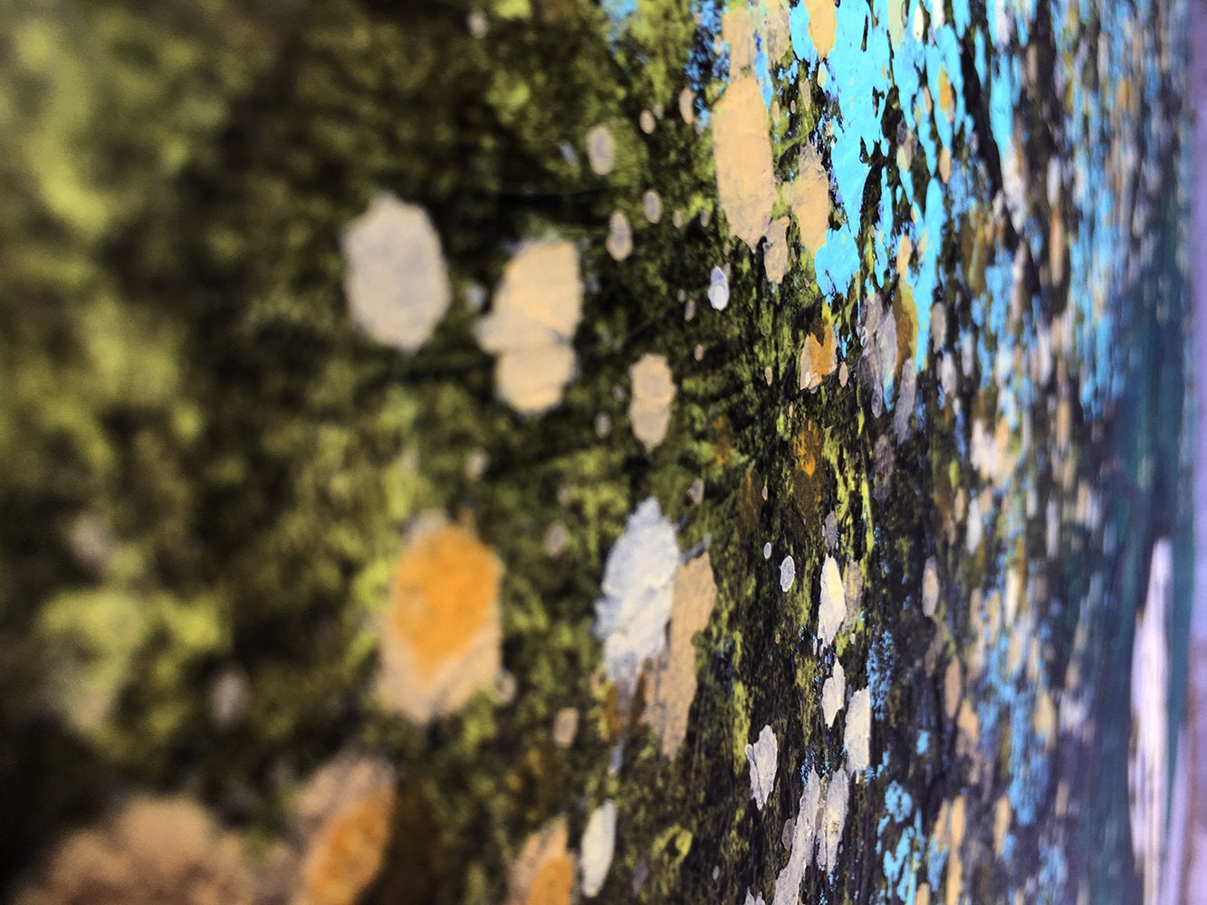 Growth Of Man Original Painting Nude Man Tree Wall Art By Artist Rafi Perez Mixed Medium On Canvas 24x30 - Image 5