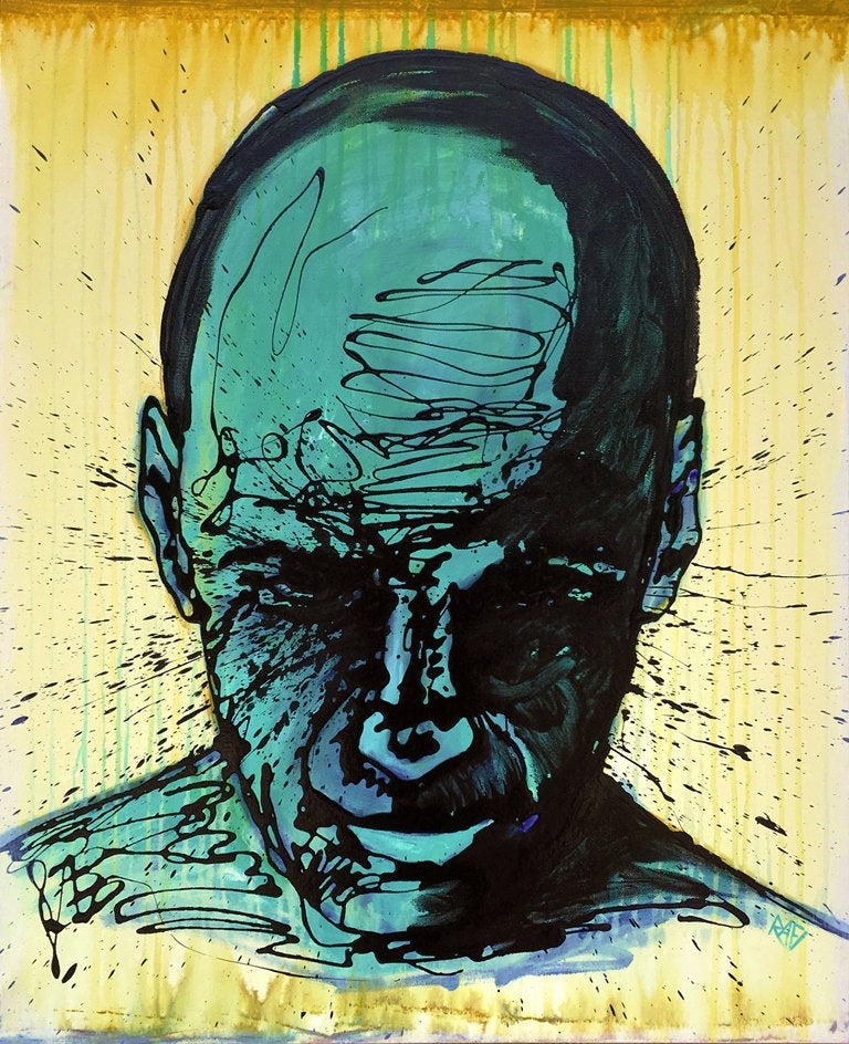Expressions Of Freedom Art By Artist Rafi Perez Mixed Medium On Canvas 24x30