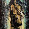 Original Painting Made Of Light By Artist Rafi Perez Mixed Medium On Canvas 18x24