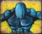 Original Painting Unlimited Freedom by artist Rafi Perez Mixed Medium on Canvas 16X20
