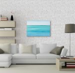 Sea Spray Original Painting By Artist Rafi Perez Mixed Medium On Canvas 24x36