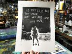 She Had Her Own World Limited Edition Original Print By Rafi Perez - Inked Etching - Block Print - Hand Crafted Print - Motivational Art