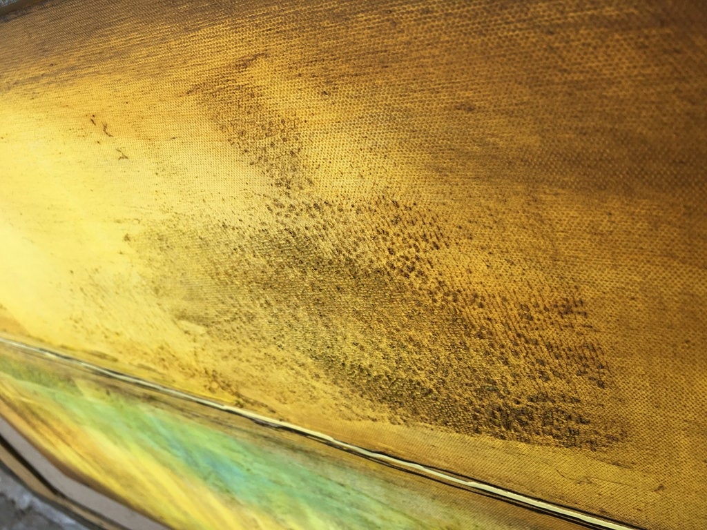 The Mile Of Destiny Original Painting By Artist Rafi Perez Mixed Medium On Canvas 24x36 - Image 5