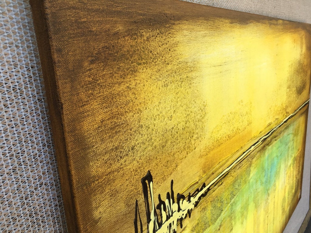 The Mile Of Destiny Original Painting By Artist Rafi Perez Mixed Medium On Canvas 24x36 - Image 6