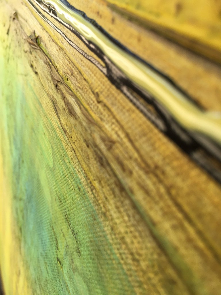 The Mile Of Destiny Original Painting By Artist Rafi Perez Mixed Medium On Canvas 24x36 - Image 8