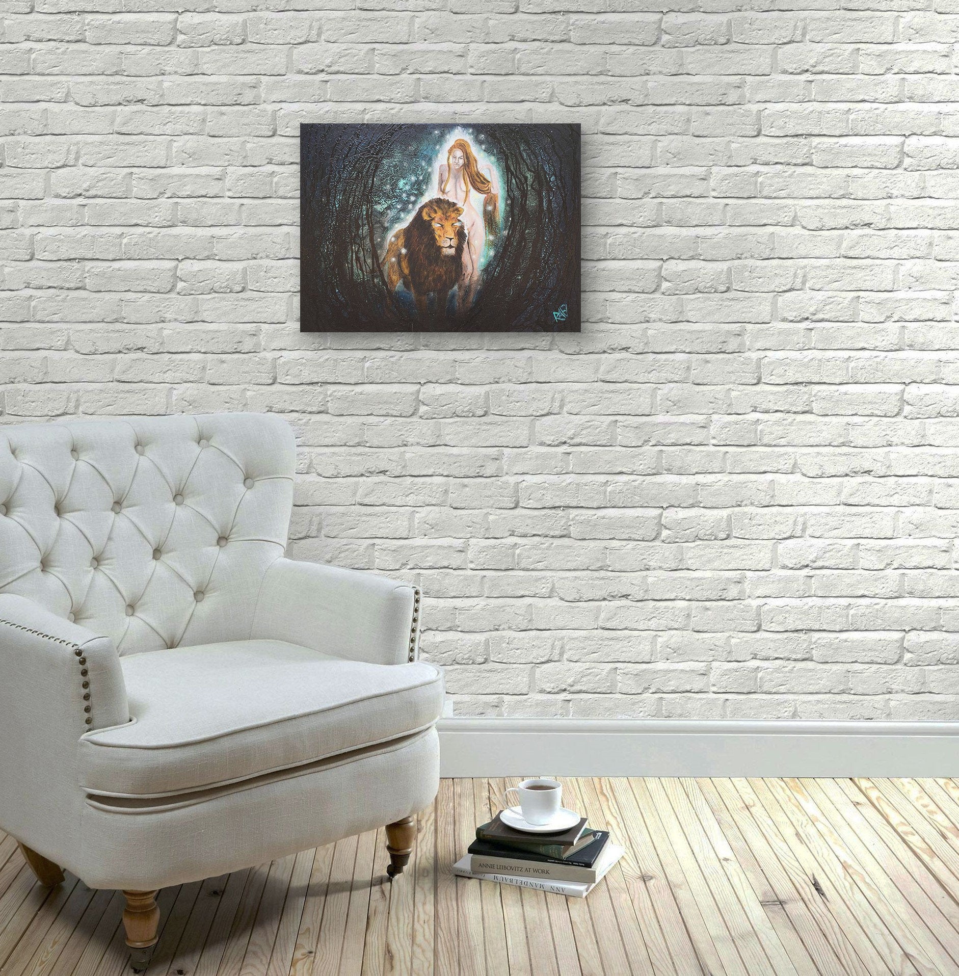 Untamed Spirit Original Painting By Artist Rafi Perez Mixed Medium On Canvas 18×24