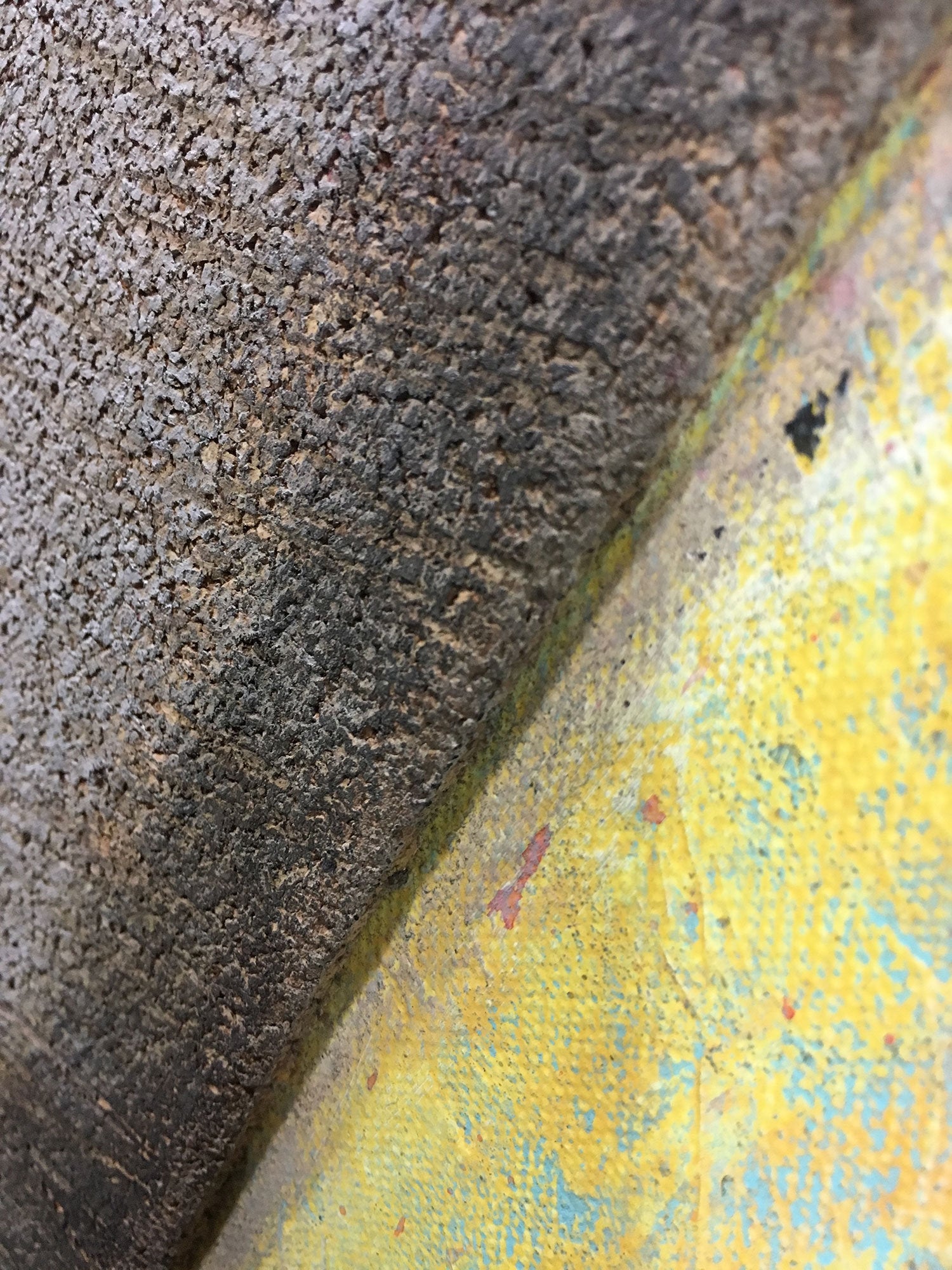 Wine Cork Original Painting By Artist Rafi Perez Mixed Medium Textured On Canvas 24x30 - Image 4