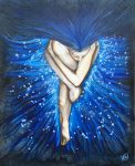 Rising Like A Phoenix Art Original Painting By Artist Rafi Perez Mixed Medium On Canvas 24X30