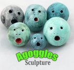 Agoggles Sculptures - They Think You Are Amazeballs By Rafi Perez
