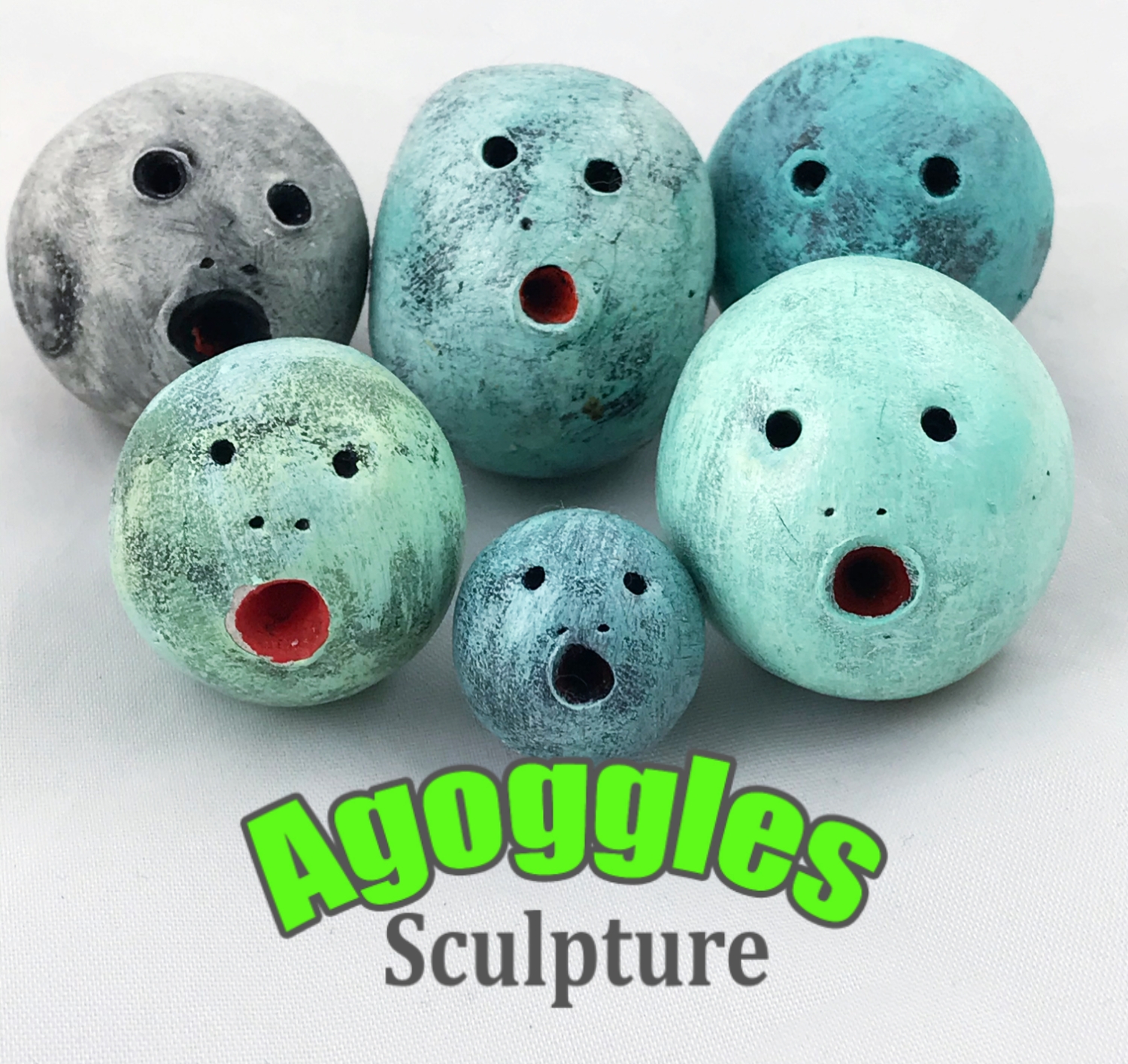 Agoggles Sculptures – They Think You Are Amazeballs By Rafi Perez