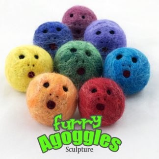 Furry Agoggles Sculptures - They Think You Are Amazeballs - By Klee Angelie