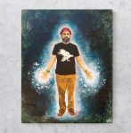 I Stand For Who I Am Original Painting Wall Art By Artist Rafi Perez Mixed Medium On Canvas 24x30
