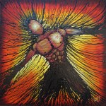 Bursting Free Original Painting By Artist Rafi Perez Mixed Medium On Canvas 30x30