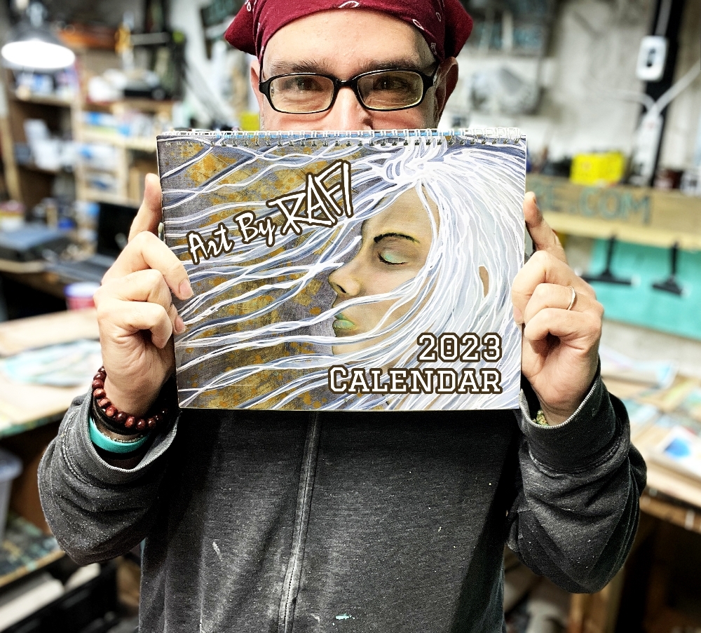2023 Limited Edition Calendar Signed By Artist Rafi Perez - Image 12