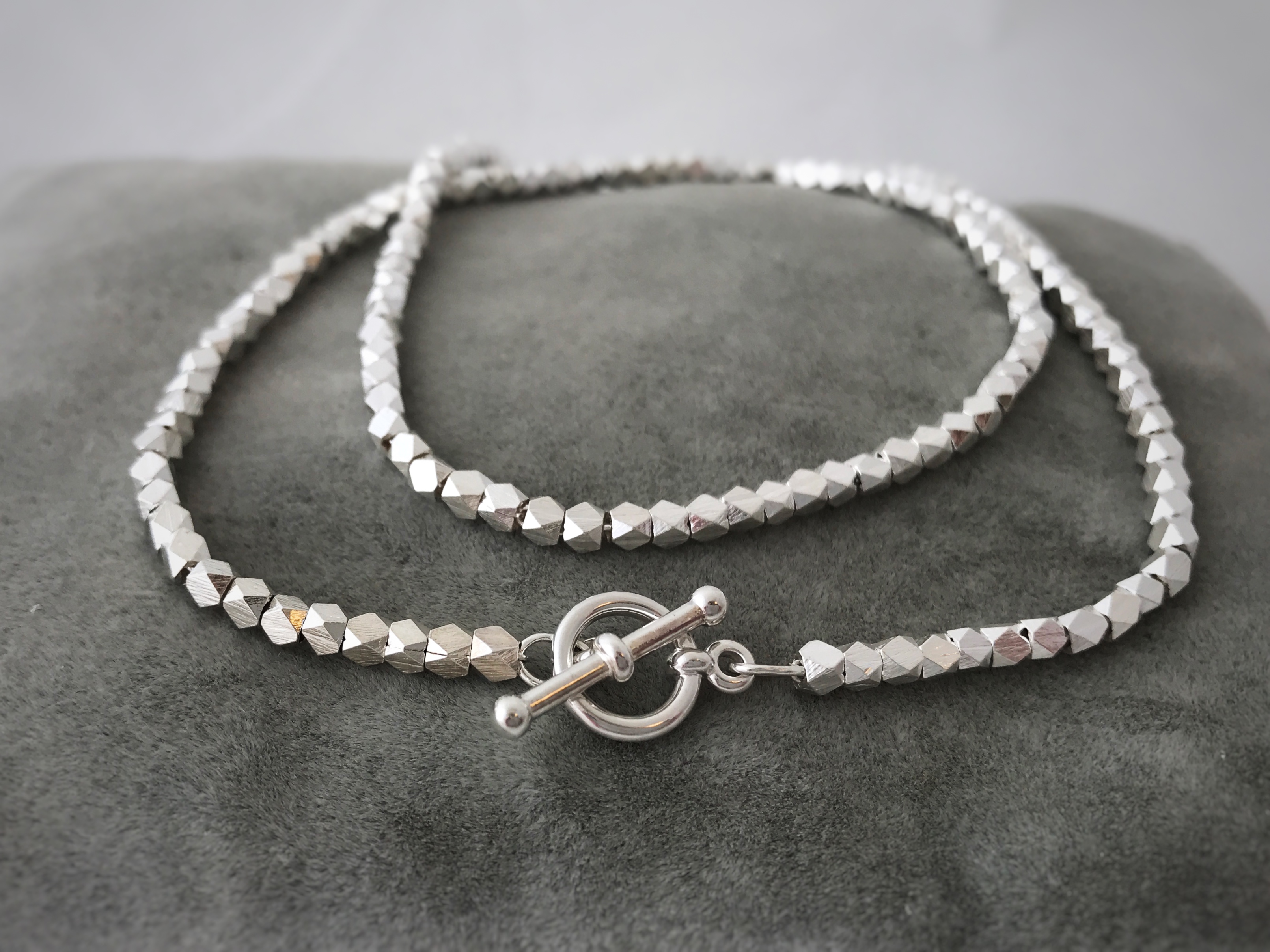 Fine Silver Nugget Necklace - Image 5