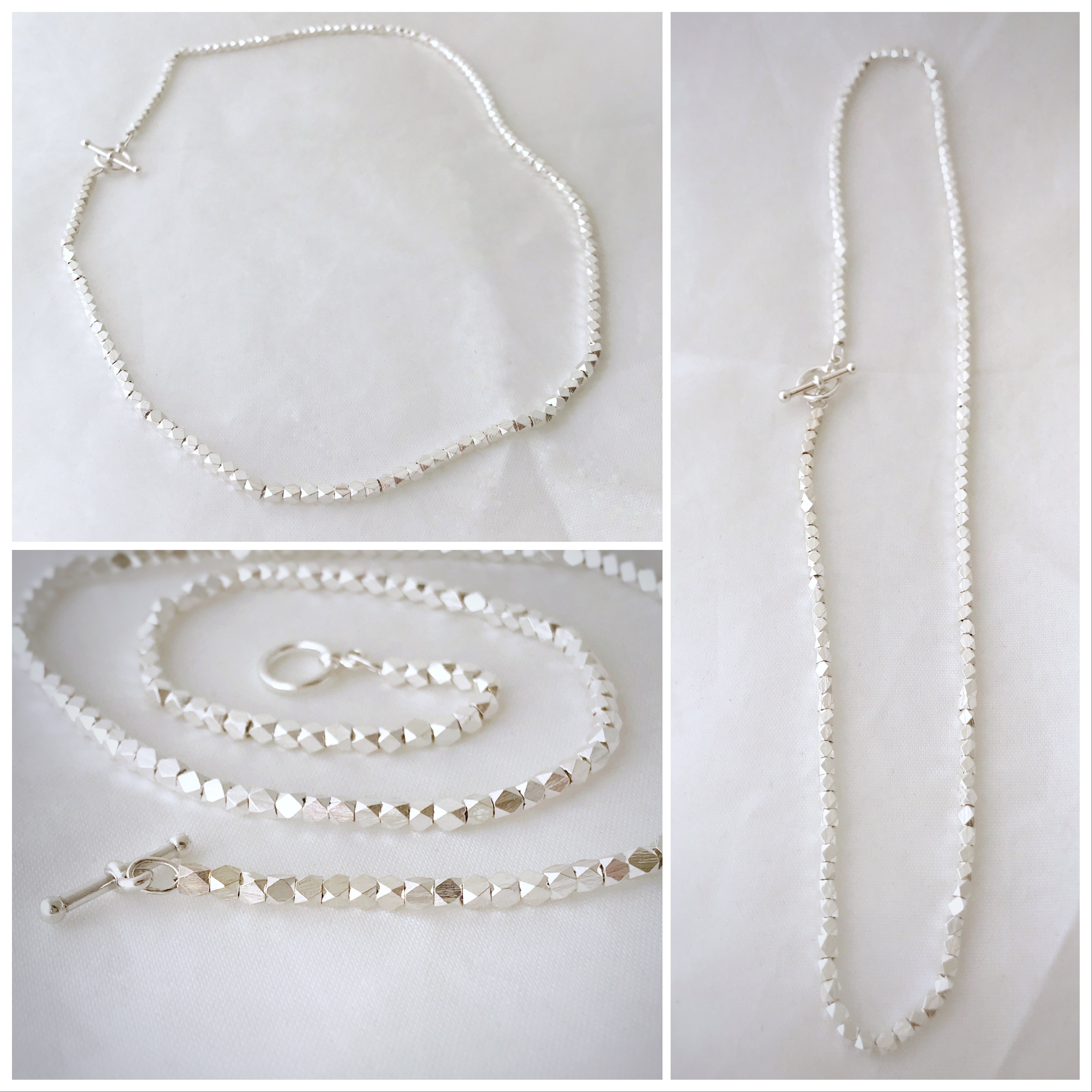 Fine Silver Nugget Necklace - Image 7
