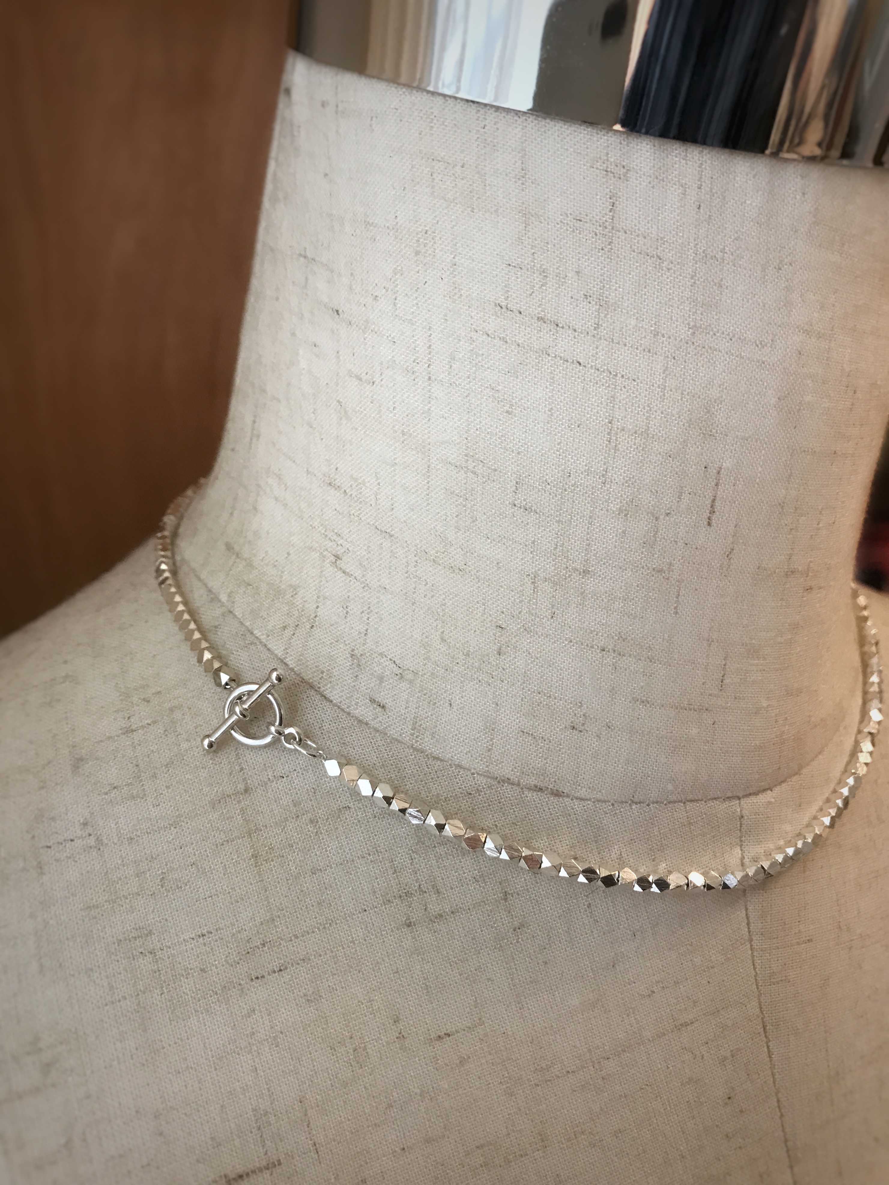 Fine Silver Nugget Necklace - Image 9