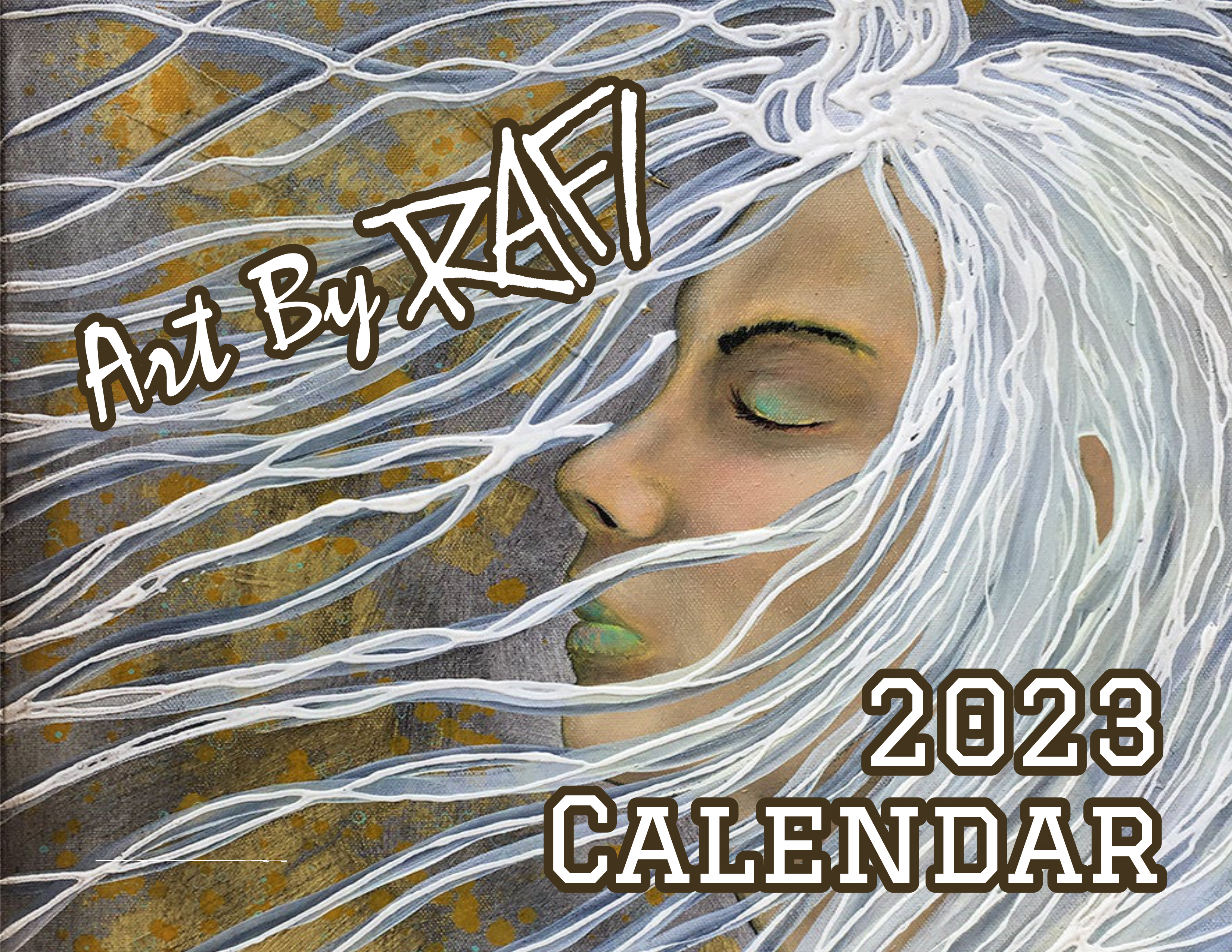 2023 Limited Edition Calendar Signed By Artist Rafi Perez