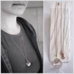 Orb Woven Necklace / Sterling Silver / Fine Silver / 14k Rose Gold Filled / Genuine Quartz / Pools Of Light