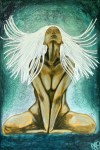 Metamorphosis By Artist Rafi Perez Mixed Medium On Canvas 24x36