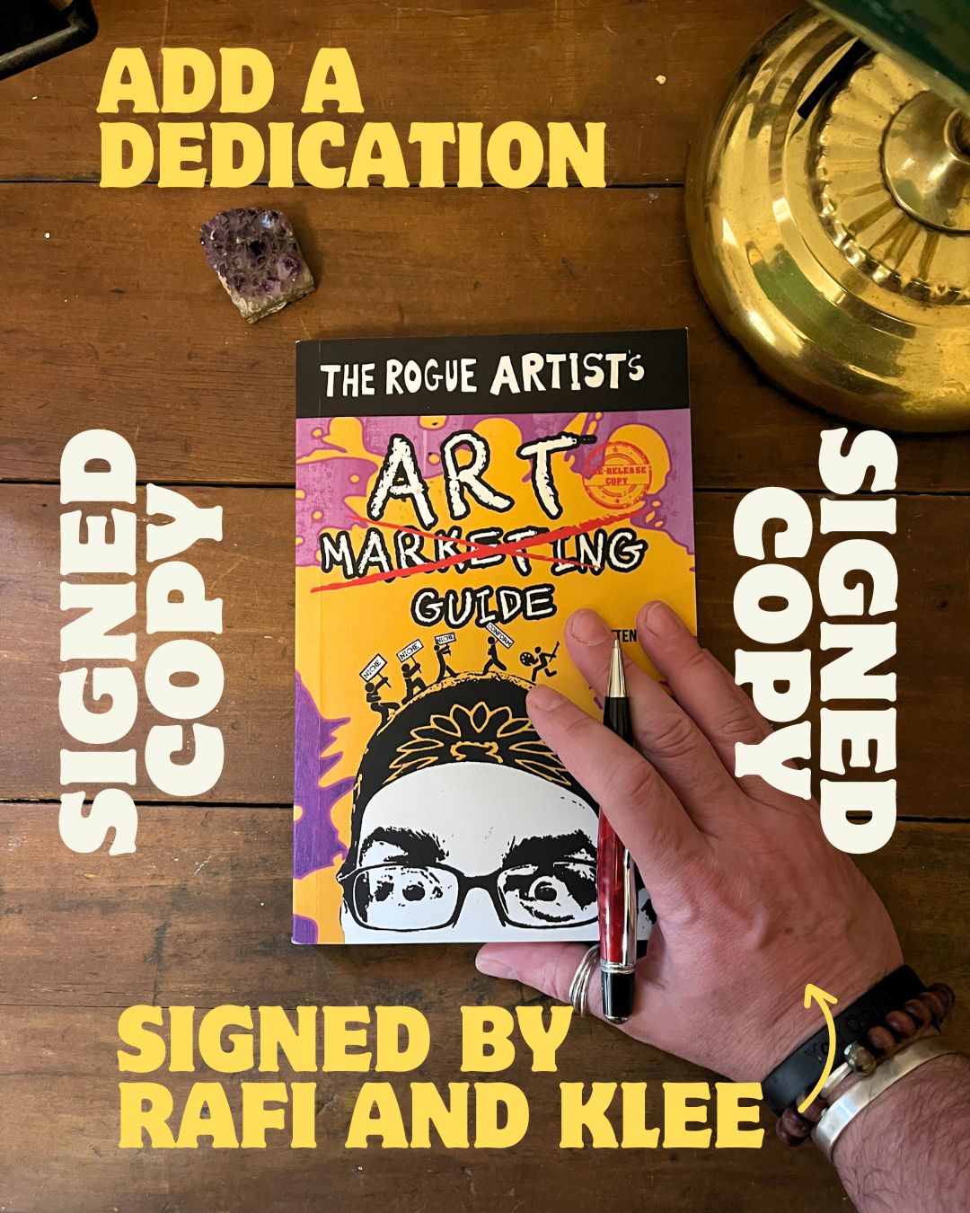 The Rogue Artist's Marketing Guide Signed By Rafi And Klee