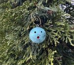 Bluvo the Enthusiast - Agoggles Sculptures Ornament - They Think You Are Amazeballs By Rafi Perez