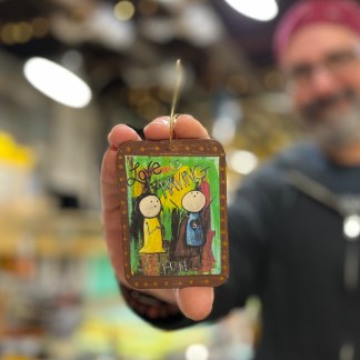 2023 Rafi Art Ornament - Love Is Having Fun - Limited Series