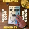 Dear Artists, Don't Give Up!  Letters From A Rogue Signed Book